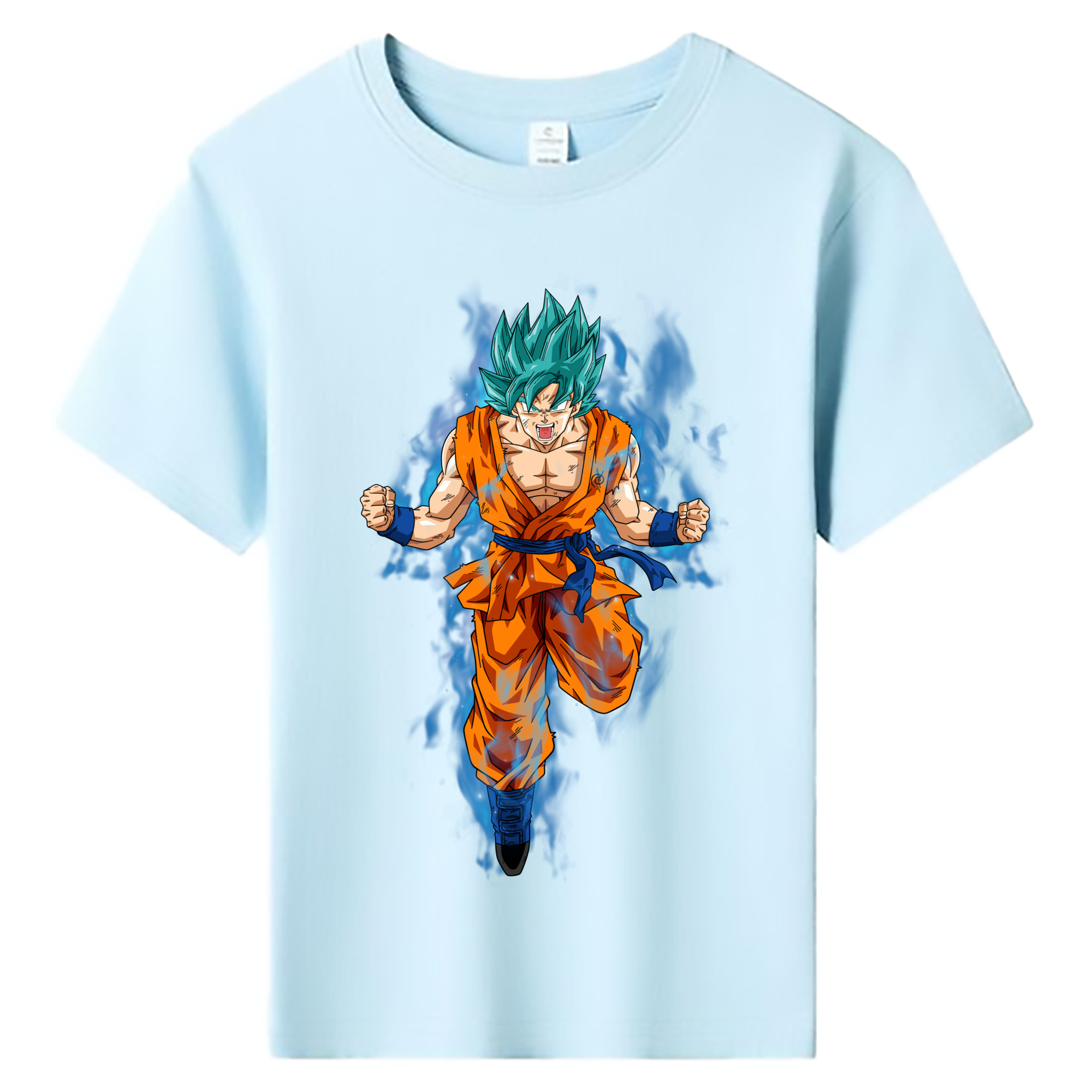 （画像用） ドラゴンボール 孫 悟飯（そんごはん）DRAGON BALL Son Gohan 綿100％キッズTシャツ（フロントプリント）